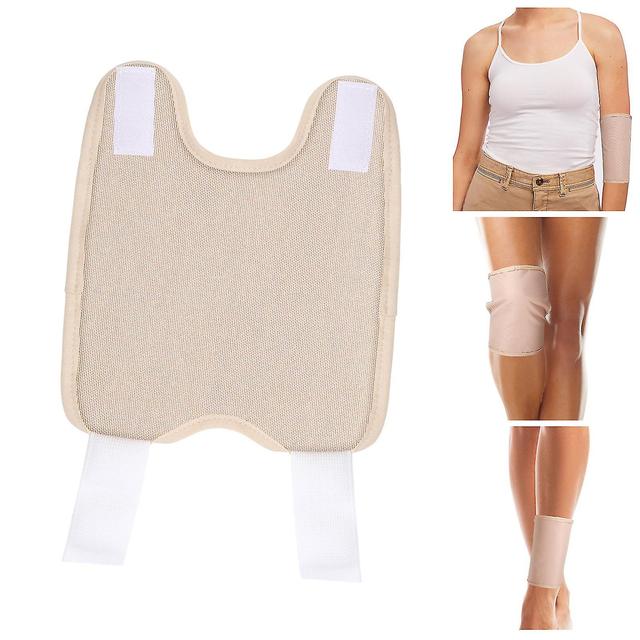 Castor Oil Pack For Knee Albue Justerbar Castor Oil Pack Compress Pad For knesmerter Liver Detox Aid Sleep on Productcaster.