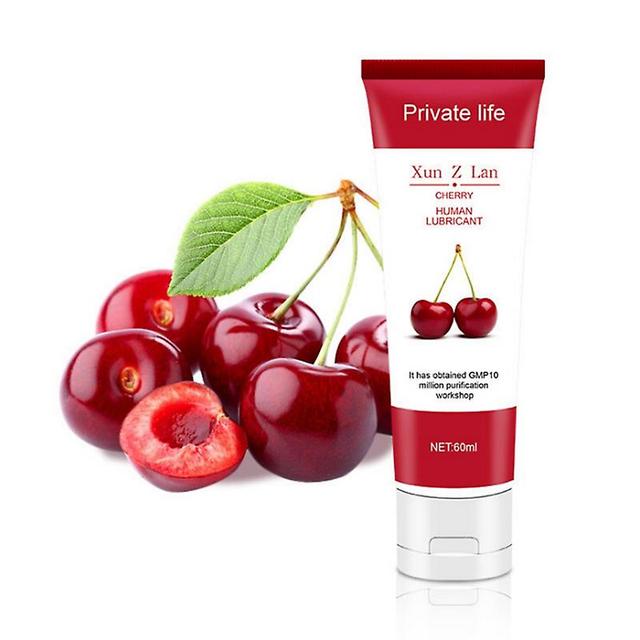 Ederfun Female Fruit Flavor Body Essential Oil Intimate Anal Vagina Water Soluble Fisting Spa Massage Lube Smooth Moisturizing Health Cherry flavor... on Productcaster.