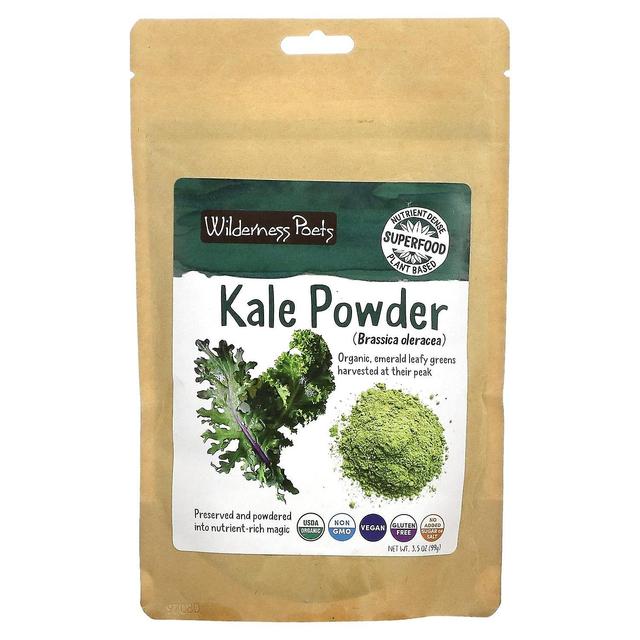 Wilderness Poets LLC, Organic Kale Powder, 3.5 oz (99 g) on Productcaster.