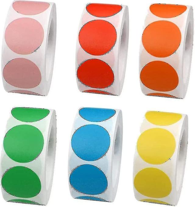 Gommettes Rondes Couleur Gommettes Autocollantes Rondes,pastille Autocollante De Couleur, Gommettes Autocollantes Rondes Autocollants Ronds Pois (500 on Productcaster.