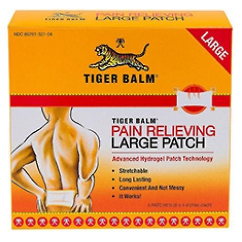 Tiger Balm Patch, 8x4 inch Large Size, 4 patches (Pack of 2) on Productcaster.