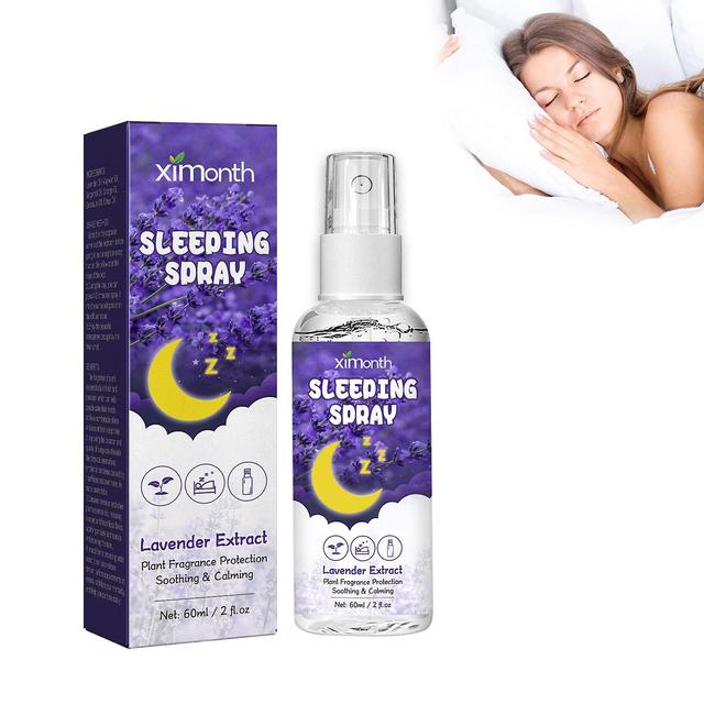 60ml Lavender Sleep Spray For Good Sleeping Plant Fragrance Refreshing Smell Sleep Spray For Improving The Conditions Of A on Productcaster.