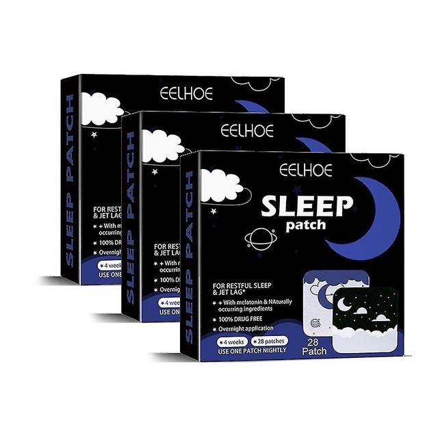 3pcs Sleep Aid Patch Relieve Insomnia, Irritability, Anxiety, Improve Sleep Quality, Improve Sleep, on Productcaster.