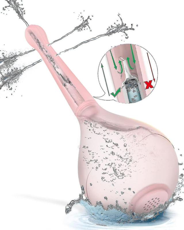 Douche Bottle For Colon Cleansing Detox And Constipation,reusable Vaginal Cleaner Kit For Men Women pink on Productcaster.