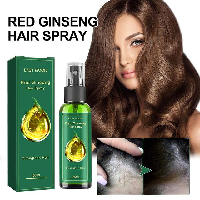 Flye Red Ginseng Extract Dense Hair Spray Red Ginseng Extract Dense Hair Drops Styling Conditioner Moisturizing Conditioner Spray 100ml A on Productcaster.