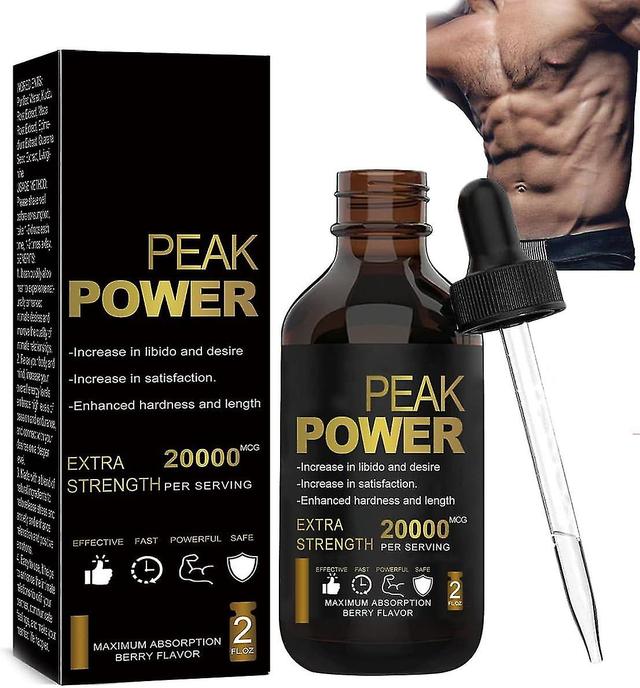 Mamusk Peak Power Extra Strength Supplement Drops, Ketone Supplement Drops, Ketone Supplement Drops for Men,Pde5 Inhibitor Supplement Drops 1 Pcs on Productcaster.