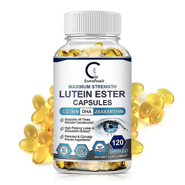 Lutein Capsules Improve Eye Vision Skin Beauty Health Vitamin Supplement Suitable With Myopia&eye Free Shipping 120pcs on Productcaster.