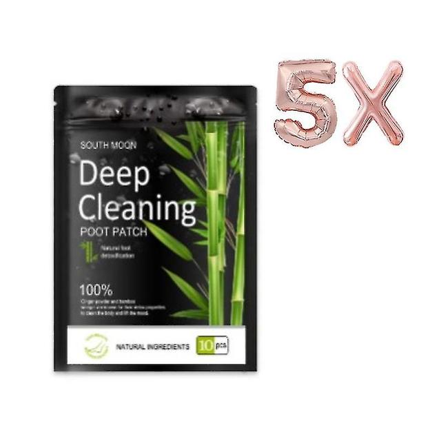 5pack Detox Foot Patches For Stress Relief Deep Sleep Natural Cleansing Toxins Feet Slimming Herbal Patch on Productcaster.