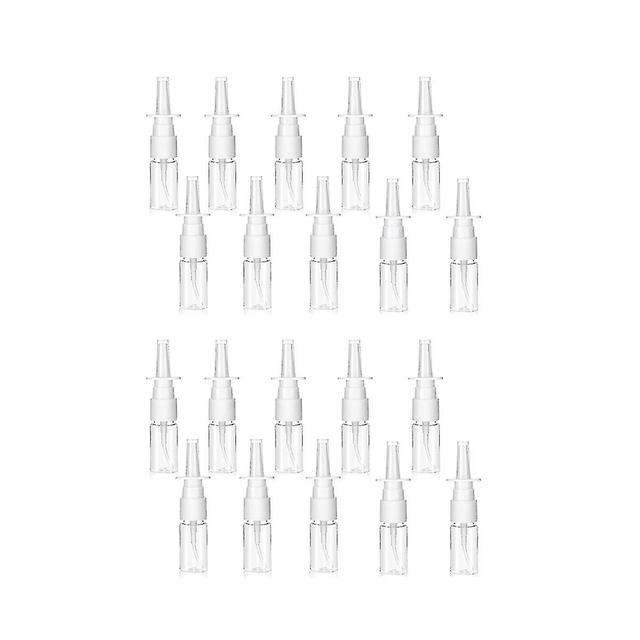 20 stuks neussprayfles, 10 ml duidelijke kleine lege neussprayfles herbruikbare fijne mistsproeiers voor t on Productcaster.