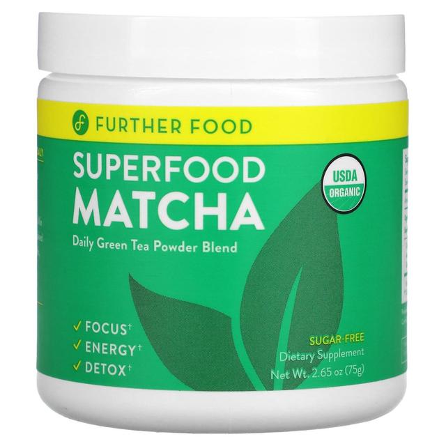 Further Food, Superfood Matcha, 2.65 oz (75 g) on Productcaster.