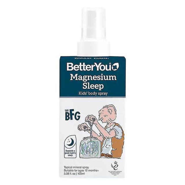 Better You BetterYou Magnesium Sleep Kids Body Spray - 100ml on Productcaster.