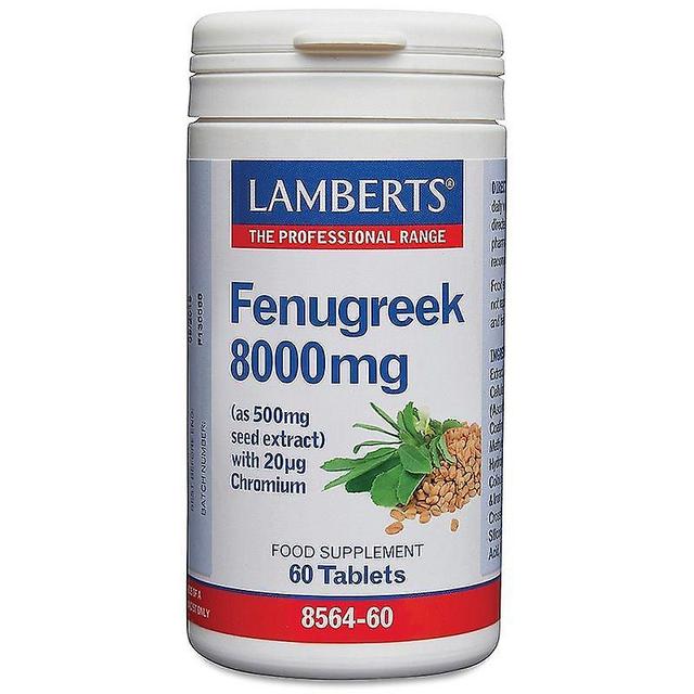 Lamberts Senovka grécka 8000 mg tablety 60 (8564-60) on Productcaster.