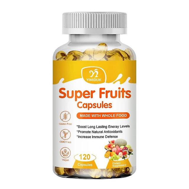 Vorallme Natural Fruit and Vegetable Supplements Capsules Filled with Vitamins and Minerals Promote Antioxidants Increase lmmune Defense Fruit 1 Bo... on Productcaster.