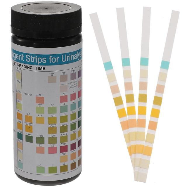 100 stk Urin PH teststrimler Urinanalyse Test Strips Urin Protein Test Strips Som vist 10.8X0.5cm on Productcaster.