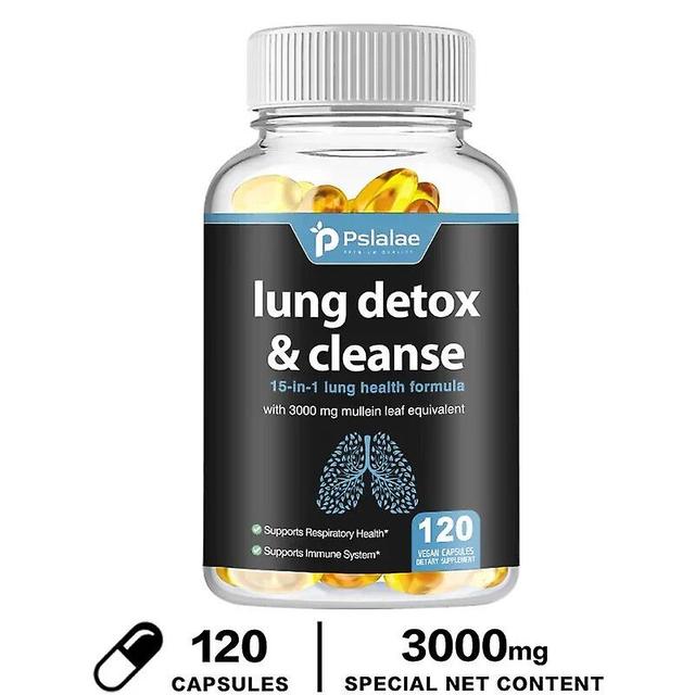 Venalisa Lung Detox & Cleanse 15-in-1 Lung Health Formula for Respiratory, Immune and Mucus Support 120 Capsules on Productcaster.