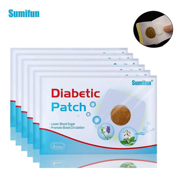 Coscelia 30pcs=5bags Diabetic Patch Chinese Herbal Stabilizes Blood Sugar Level Lower Blood Glucose Sugar Balance Medical Plaster D1791 on Productcaster.