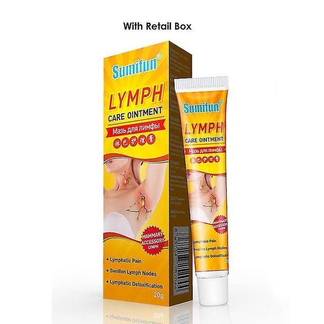 Ederfun Lymphedem Detoxification Cream Neck Anti-swelling Herbs Cream Lymph Cream Medical Plaster Body Relaxation Health Care With Box on Productcaster.