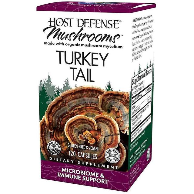 Host Defense Turkey Tail 120 Ct - Digestive, Immune, Gastrointestinal on Productcaster.