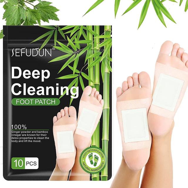 Detox Foot Patches 20pcs Deep Cleansing Foot Detox Pads Natural Bamboo Vinegar Ginger Detoxing Foot Patches For Remove Toxins And Impurities Cleans... on Productcaster.