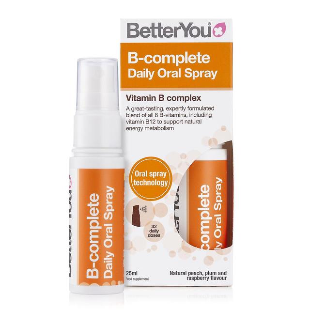 Better You BetterYou Vitamin B-complete Daily Oral Spray - 25ml on Productcaster.