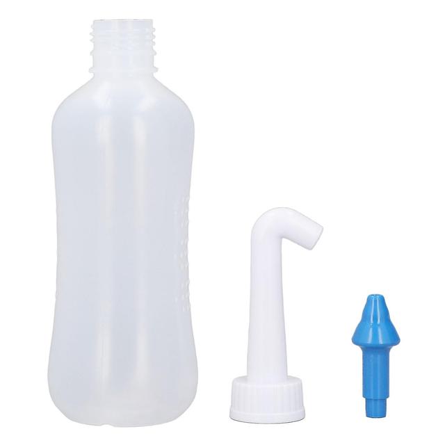 Nose Wash Cleaner 300ml Nasal Nose Wash Bottle for Household Adults Children Cleaning Blue Nose with One Hole on Productcaster.