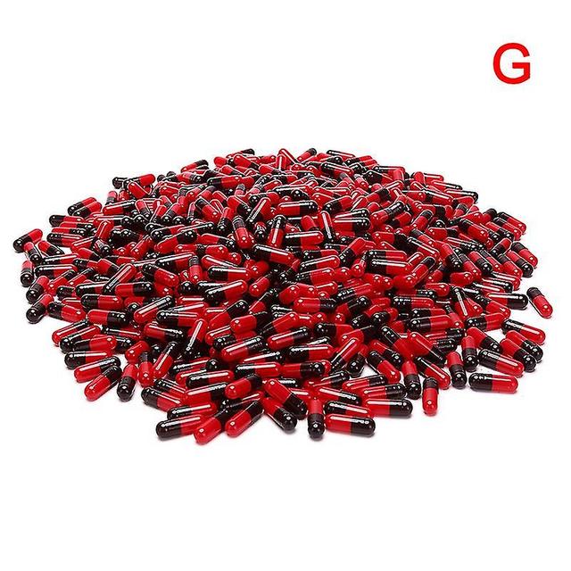 Lynxy 1000pcs Empty Hard Vacant Gelatin Capsule Size 00# Gel For Medicine Storage G on Productcaster.