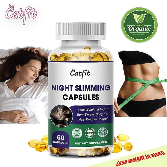 Visgaler Ketogenic Night Thinner Capsule Malic Acid Burning Belly Fat Weight Reduction &muscle Enhancement In Sleep Keto Diet 10pcs on Productcaster.