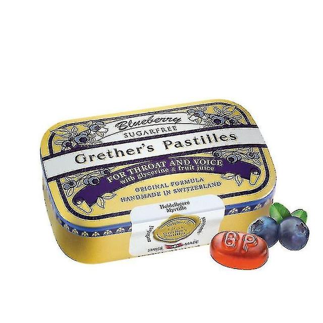 Grether's Blueberry Pastilles Sugar Free 110g on Productcaster.