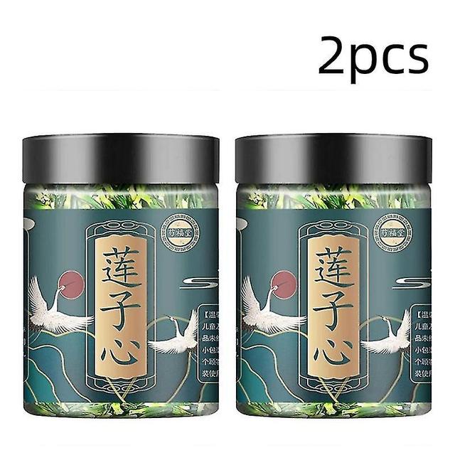 2pcs Lotus Seed Core Tea For Men,liver And Kidney Care Tea,men's Essentials Pure Chinese Herbal Tea, Dried Lotus Plumule Lotus Embryo Tea_PHC02 on Productcaster.