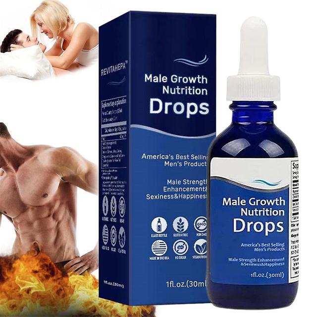 Revitahepa Gouttes de nutrition pour la croissance masculine, gouttes d’avantages Blue Direction pour hommes on Productcaster.