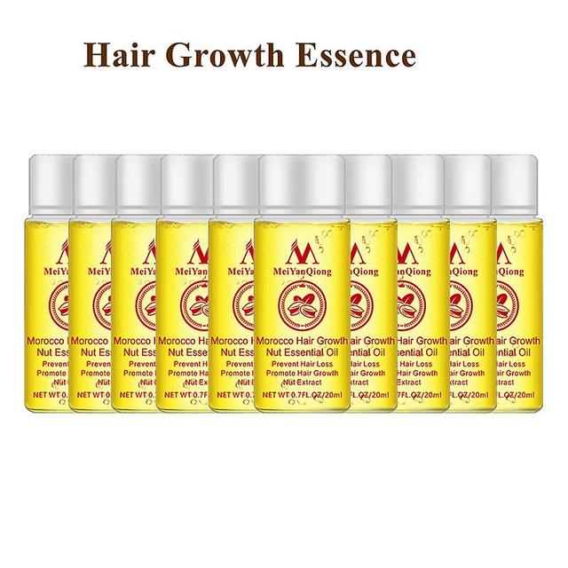 Qian Fast Powerful Hair Growth Essence Hair Loss Products Essential Oil Liquid Treatment Preventing Hair Loss Hair Care Products 10PC on Productcaster.