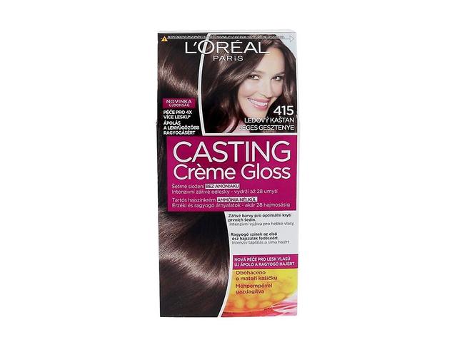 L'Oréal Paris - Casting Creme Gloss 415 Iced Chestnut - For Women, 48 ml on Productcaster.