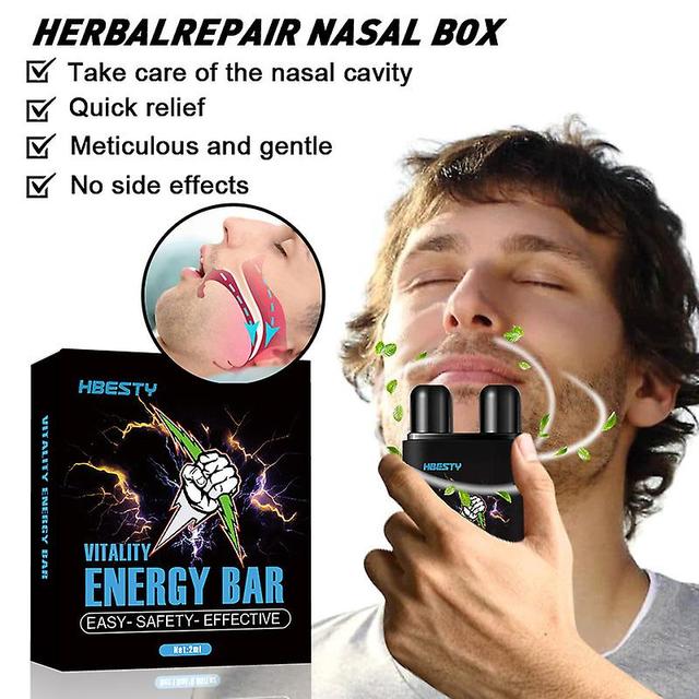 Antbaba Vitality Energy Bar Nasal Inhaler, Dual Nasal Inhaler Refreshing Stick, Natural Energy Focus Inhaler Stick to Increase Focus, Mental Speed ... on Productcaster.