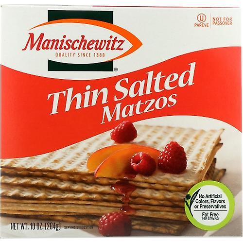 Manischewitz Matzo tenké solené, puzdro po 12 x 10 oz (balenie po 4) on Productcaster.