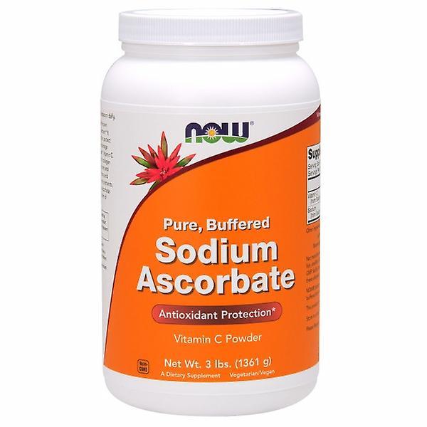 Now Foods Natrium Ascorbaat Poeder, 3 lbs (Pak van 6) on Productcaster.