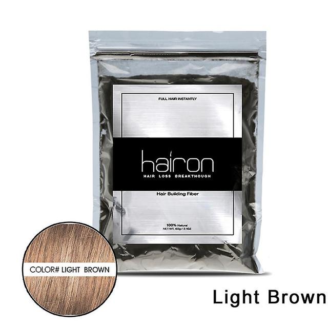 Hair Building Fiber Powder Plant Fiber Hair Dense Powder Building Formulation Light Brown on Productcaster.