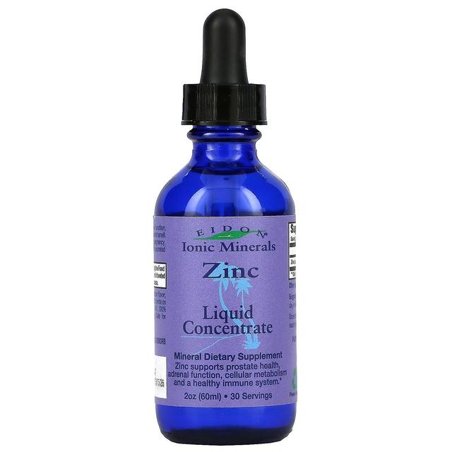 Eidon Mineral Supplements, Minerali Ionici, Zinco, Concentrato Liquido, 2 oz (60 ml) on Productcaster.