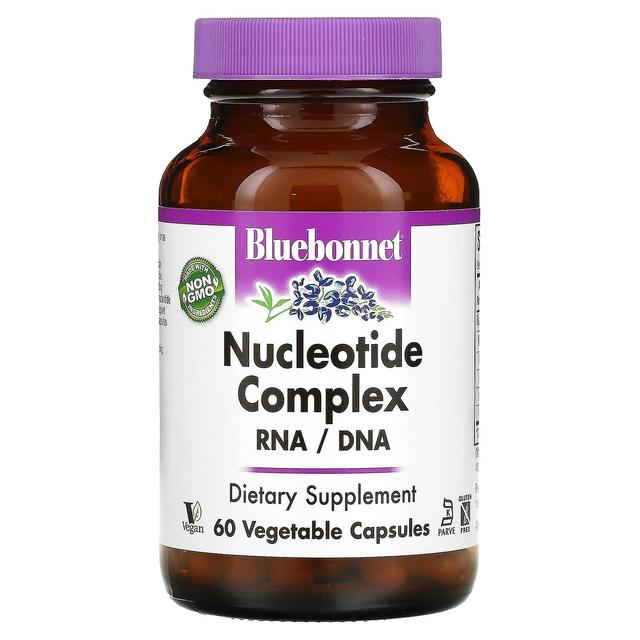 Bluebonnet Nutrition, Complesso nucleotidico, RNA / DNA, 60 capsule vegetali on Productcaster.