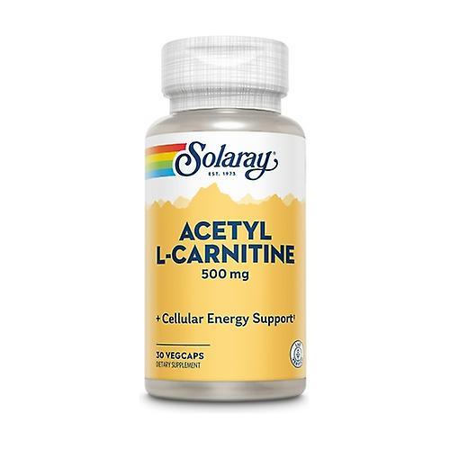 Solaray Acetyl L-Carnitine 30 vegetable capsules of 500mg on Productcaster.