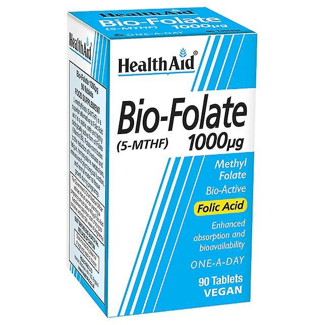 Health Aid Bio-Folate, 90 tablets on Productcaster.