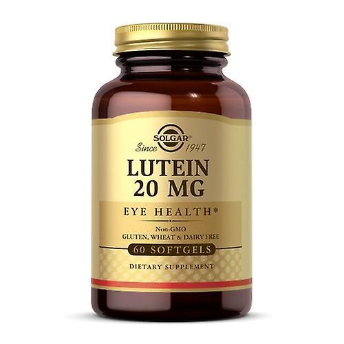 Solgar Lutein,20 mg,60 S Gély (Balenie po 3) on Productcaster.