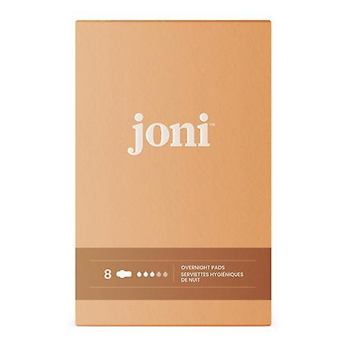 Joni Joni Organic Overnight Pads 8 Ct. ,8 Count on Productcaster.