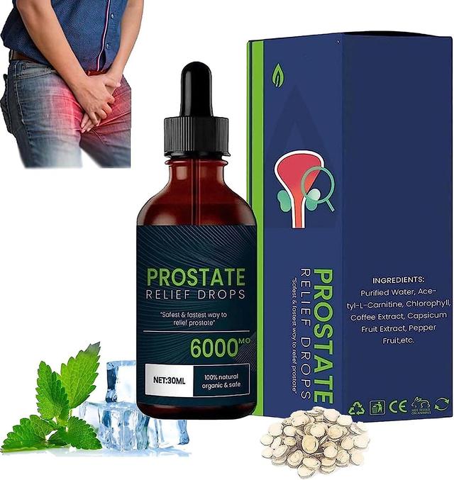 Denstyle Prostata-Behandlungstropfen, Prostata-Schmerzlinderungstropfen, Prostata-Natürliche Kräutertropfen, pflanzliche Verbesserungsergänzungen f... on Productcaster.