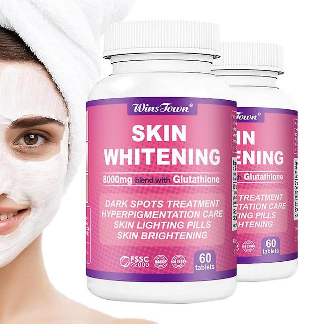 Skin Glossy Capsules, Whitening Pills, Whitening Beauty Capsules 2PCS on Productcaster.