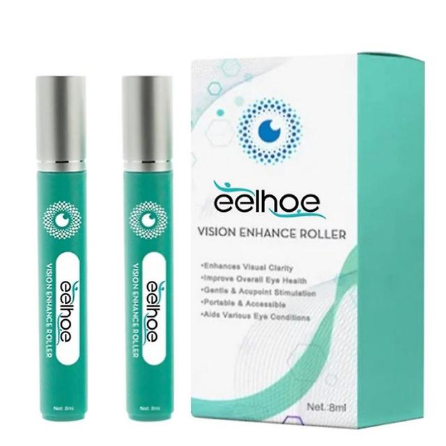 8 ml Schnelle Wiederherstellung der Sehbehandlung Augenpflegepflaster Vision Enhance Roller Verbessern Sie die Augen Entlastung Hilfe beim Schlafen... on Productcaster.