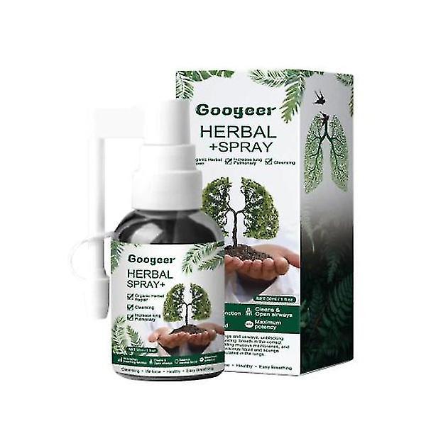 Respinature Herbal Lung Cleanse Mist-krachtige Longondersteuning, 30ml Herbal Spray 1PCS on Productcaster.