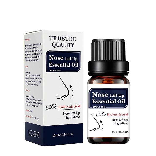 Hefansi 10ml Nose Essential Oil Thin Smaller Nose Care Beautify Massage Essence on Productcaster.