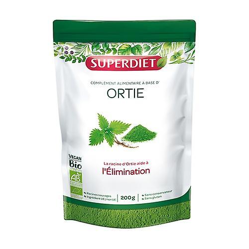 Super Diet Organic nettle 200 g of powder on Productcaster.