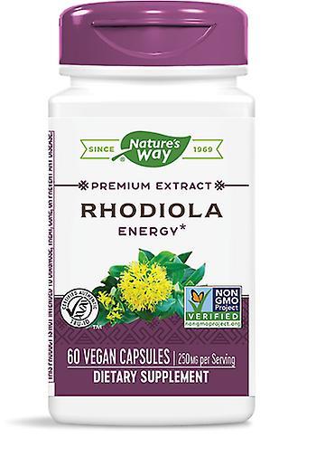 Nature's Way Rhodiola Energy Vegan Capsules on Productcaster.