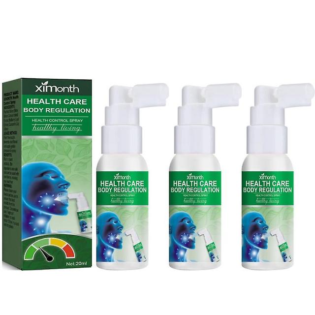 Natural Herbal Repair Oral Spray Lung Support Relief Cough Dry Itchy Throat Fresh Breath Body Care Health Care 3pcs on Productcaster.